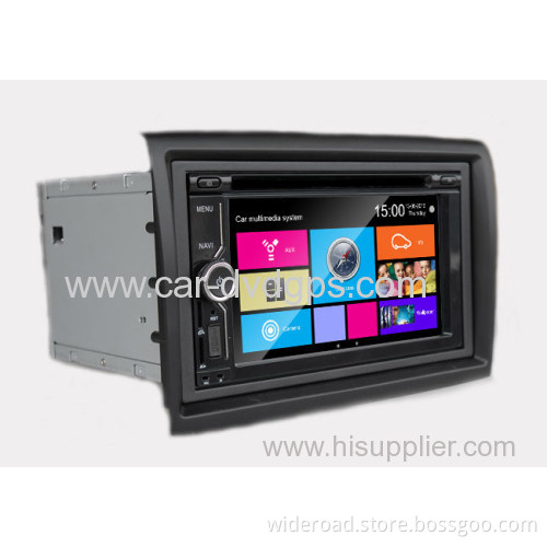 Fiat Ducato 2006 Car Radio Dvd Player Gps Navigation Radio Tv Bt Canbus Steer Wheel Control Blue&me